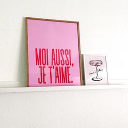 Pink Wall Art Framed