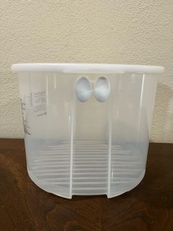 1 Gal Tupperware FridgeSmart Round Container For Watermelon 🍉 Veggies 🥗