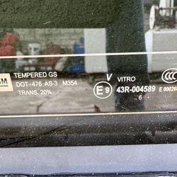 2017 GMC Sierra Rear Windows 