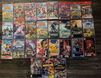 Nintendo switch games & more ( see description for prices )
