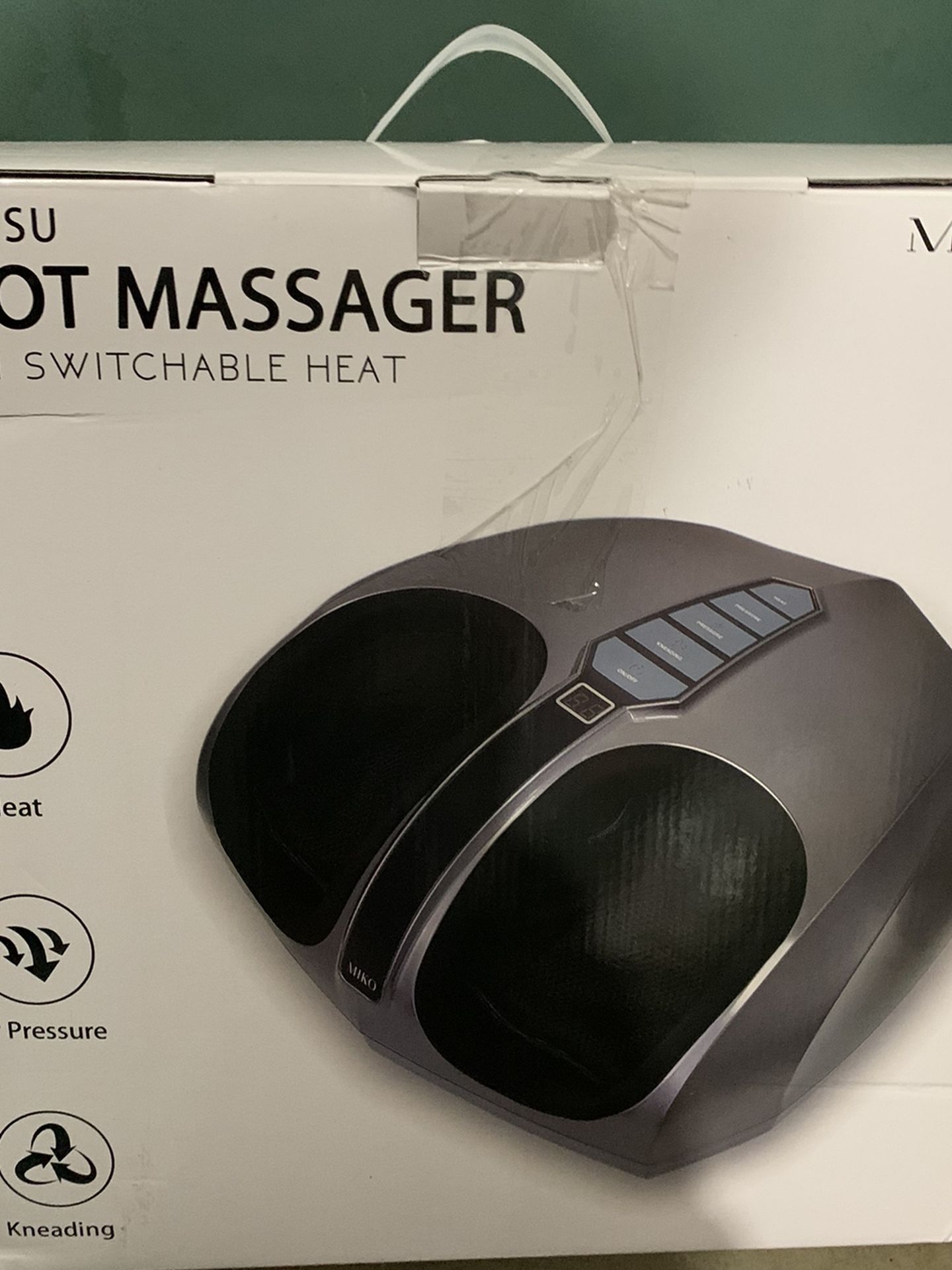 Foot Massager With Switchable Heat