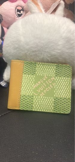 Louis Vuitton Bifold Wallet Green Monogram