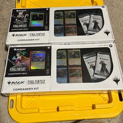 2 Magic Final fantasy Commander Deck