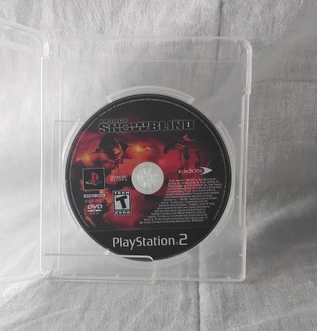 Project Snowblind PS2 (Disc Only, 2005)