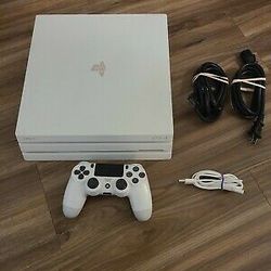 Brand New Sony PlayStation 4 PS4 Pro 1TB Glacier White