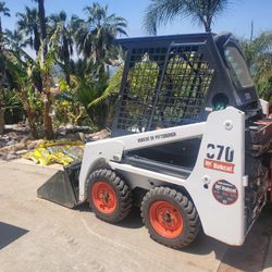Bobcat S70 Skid Steer Low Hours Like New