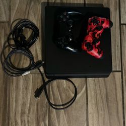 PS4 with Controllers 