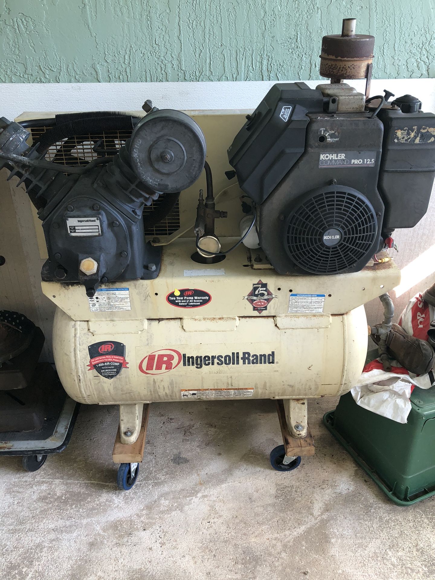Air compressor infers I’ll rand