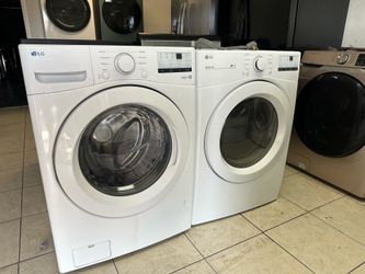 Lg washer and electric dryer set