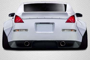 Blemished 2003-2008 Nissan 350Z Z33 Carbon Creations RBS Rear Diffuser - 3 Piece