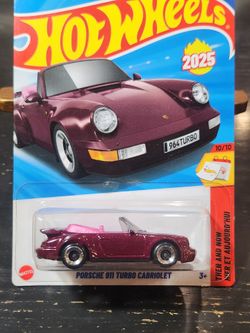 Hot Wheels Porsche 911 Turbo Cabriolet (First Edition)