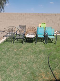 2 or 4 Outdoor Patio Chairs $40-$55 set See All Photos Read Description
