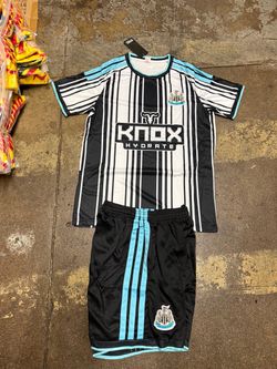 Newcastle United Football Kit Jersey and Shorts