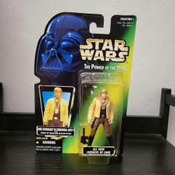 New Kenner Star Wars POTF Luke Skywalker In Ceremonial Outfit Green Card C