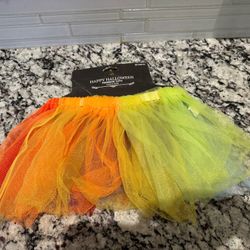 Halloween. Rainbow Tutu