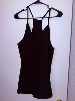 Black Racerback Too