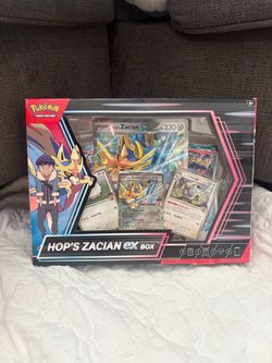 Pokémon Cards Hop's Zacian EX Box