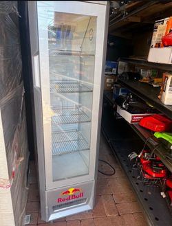 Red Bull Branded Commercial Display Refrigerator
