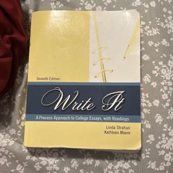 Write It College Essays Book