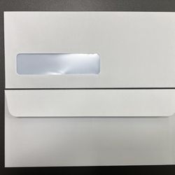 Window Security Envelopes – Box of 500 (Brand New)