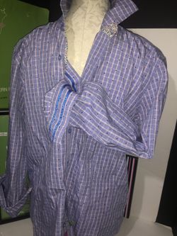 Classic Robert Graham button down shirt 👔 size L
