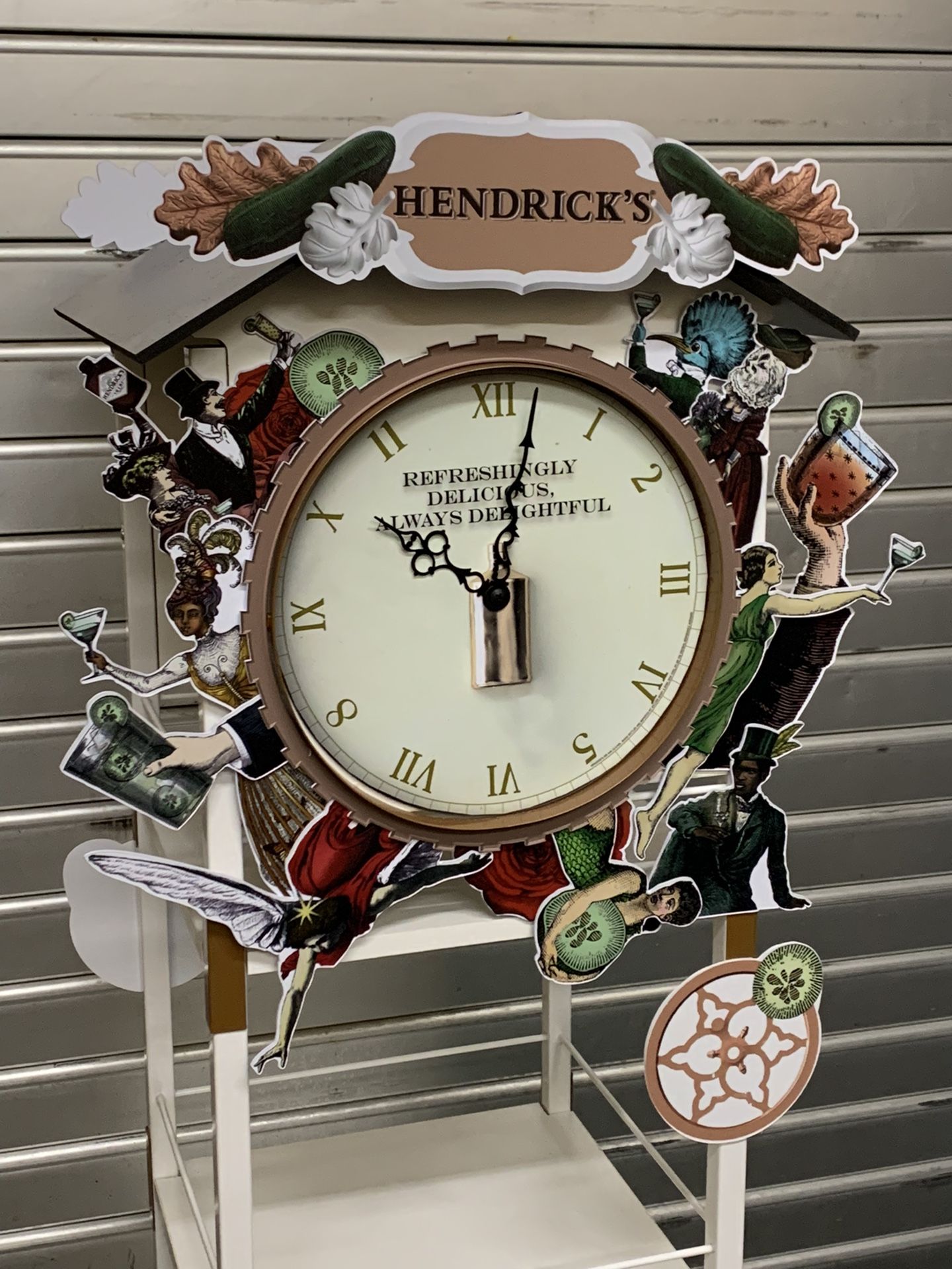 Hendricks Clock Shelf 