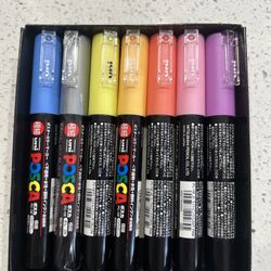 Uni Poska Paint Marker Pen Extra Fine Point Set Of Seven for Sale in Fort  Lauderdale, FL - OfferUp