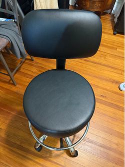 Rolling adjustable office commercial seat