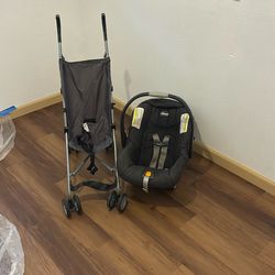 Chicco Baby Seat Without Base And Stroller