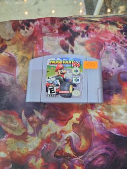 Mario Kart 64 N64 Nintendo 1996 Authentic Original Tested Video Game