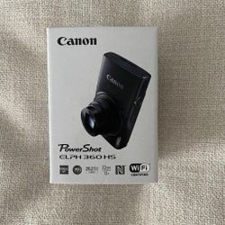 Canon PowerShot Elph 360 HS Camera