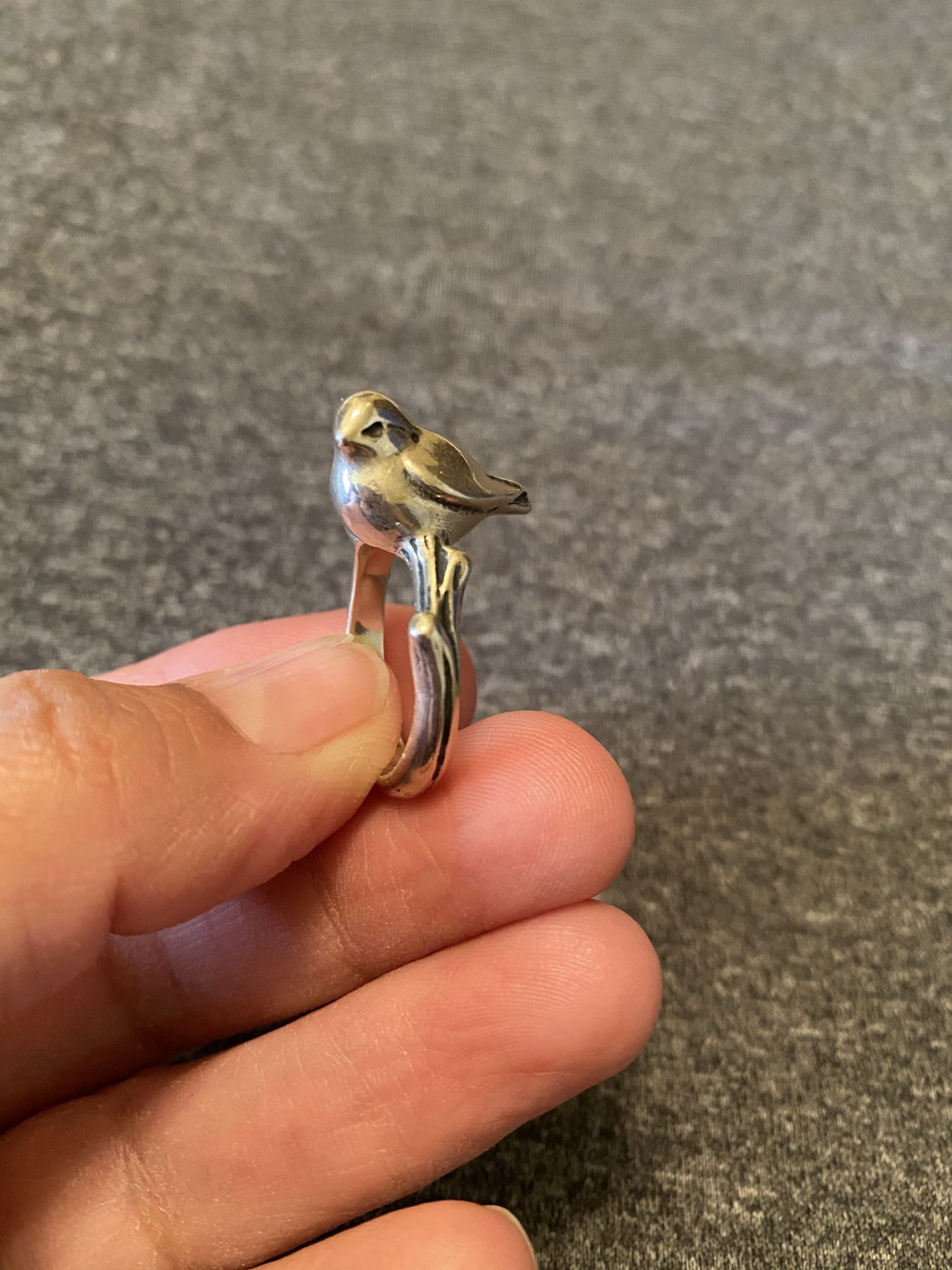 James Avery Retired Bird Ring