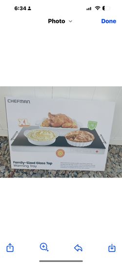 Chefsman Warming Plate