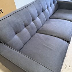 Grey sofas