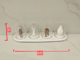Qualy Animal Parade Seasoning Shaker Set. Original package doesn’t come with it.