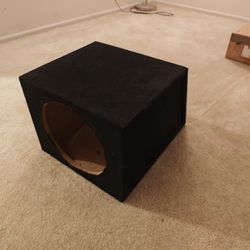 12 Inch Subwoofer Box, Black 