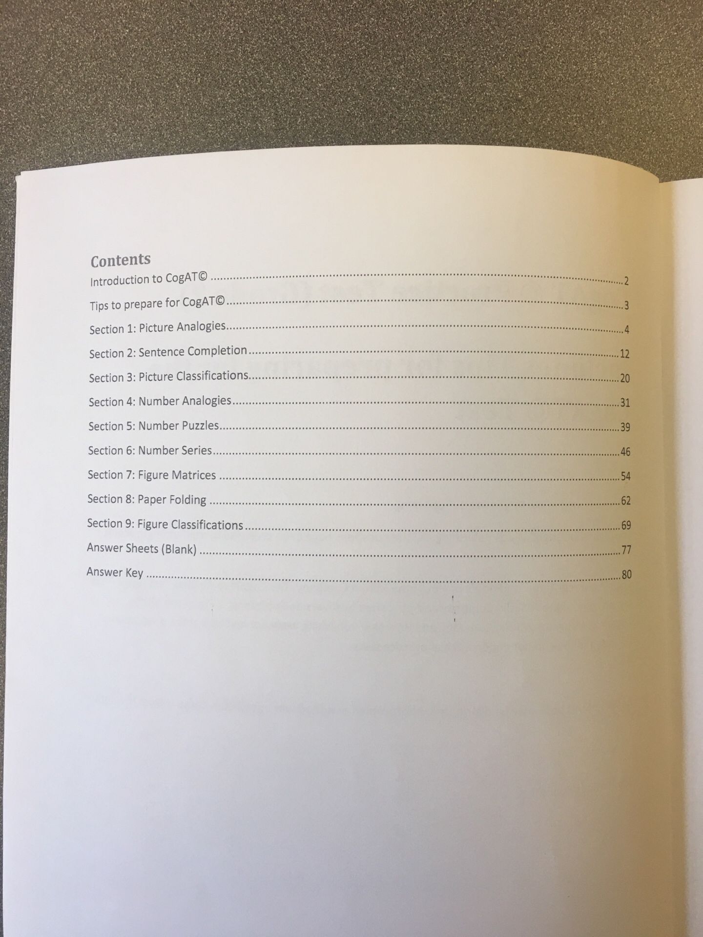 CoGAT Practice Test Grade 2 second grade Like New, Bright Minds Publishing with answer keys