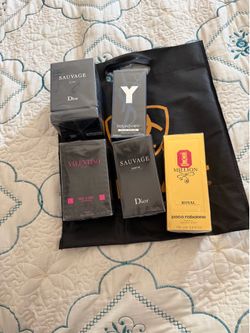 Men cologne and woman’s perfume