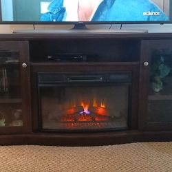 Electric Fireplace/heater/TV Stand