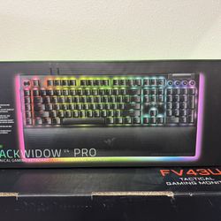 Razer Black Widow V4 Pro Mechanical Keyboard 