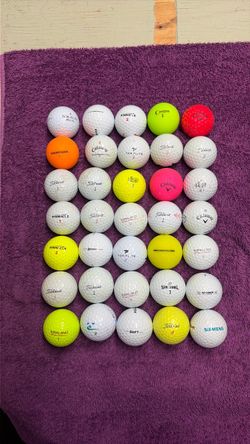 35 mix golf balls