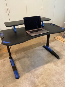 Two-Tier Desk for Office or Gaming-Used