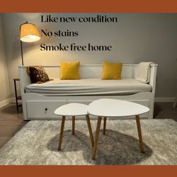 IKEA Sofa Bed + 2 Twin Mattress 