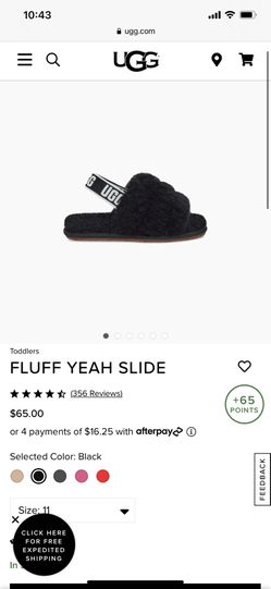 NEW Toddler Ugg Slides 11
