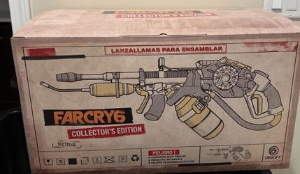FARCRY 6 COLLECTORS EDITION XBOX ONE VERSION NEW  EVERYTHING IS INCLUDED GAME IS STILL SEALED