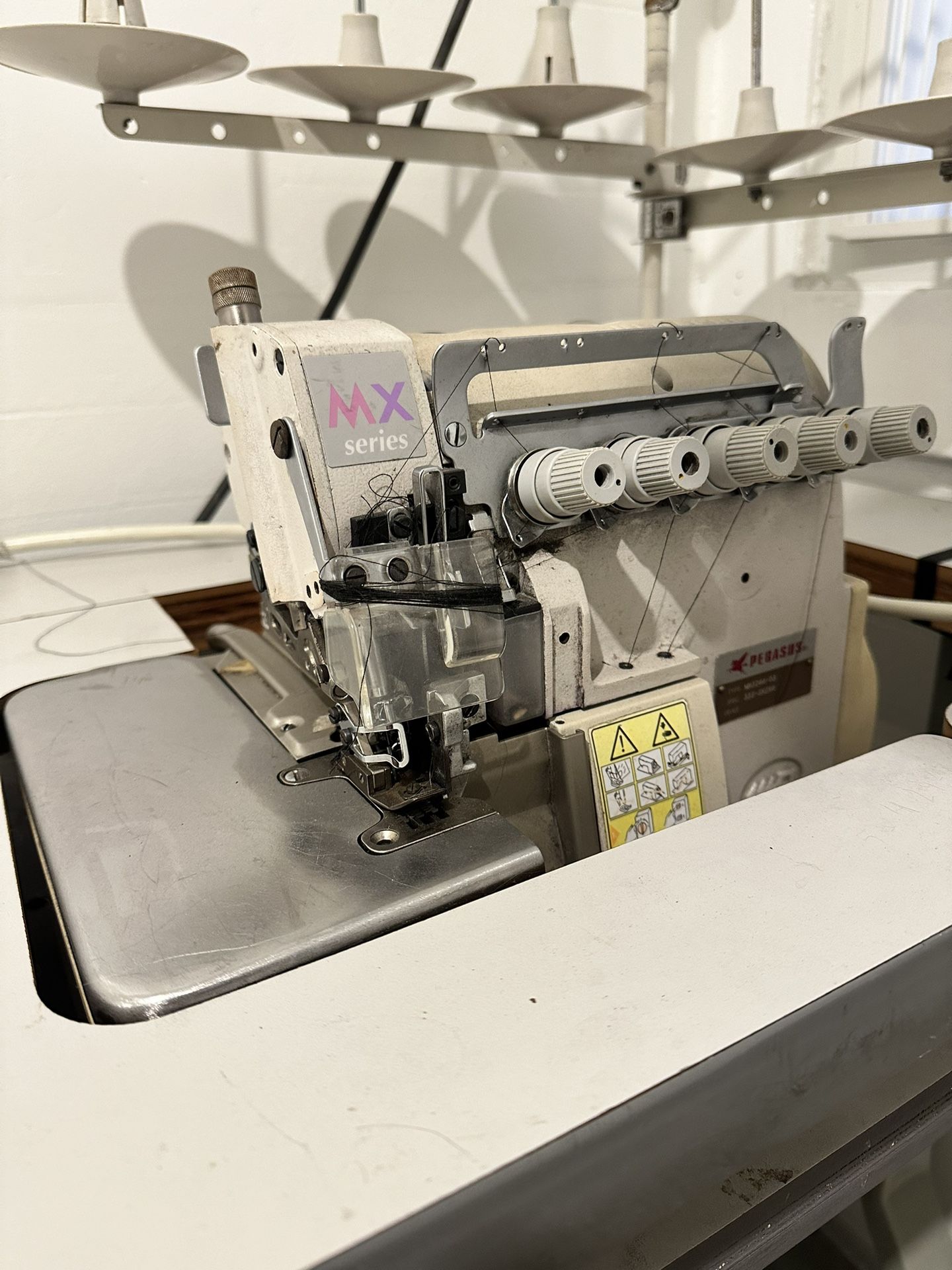 6 Threads Overlock Machine / Máquina Overlock De 6 Hilos