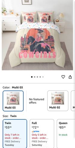 Cowgirl comforter