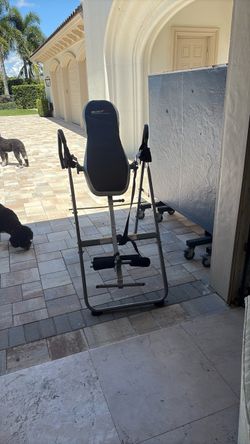 Inversion table for stretching