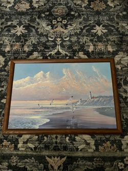 Light house vintage wall art