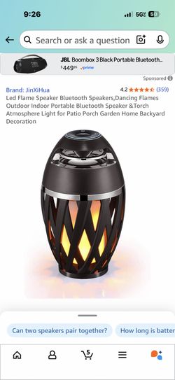 flame bluetooht speaker